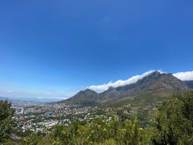 Lions Head, Blick zum Tafelberg